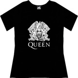 Blusa Queen Dama Rock Metal Tv Camiseta Urbanoz