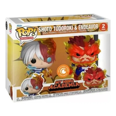 Funko Pop 2 Pack Shoto Todoroki E Endeavor My Hero Academia | Envío gratis