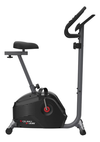 Bicicleta Fija Olmo Fitness 235 Volante Iner 4 Kg Pulso Card