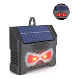 Repelente Solar De Animales, Recargable Por Usb