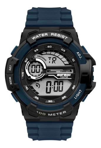 Relógio Digital Grande Mormaii Esportivo Com Cronometro +nfe