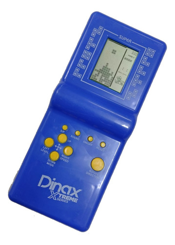 Consola Retro Portatil Transparente Brick Game 9999 