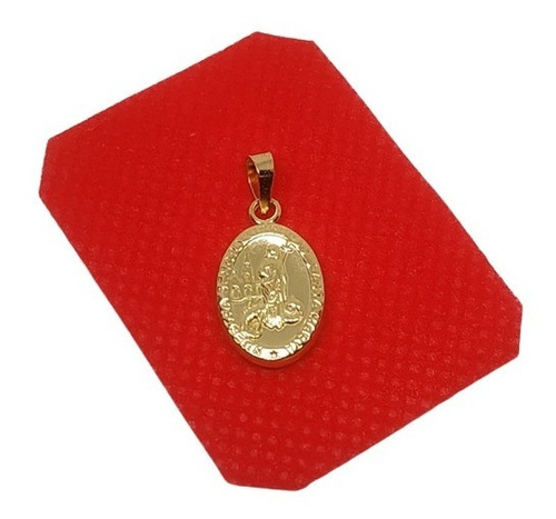 Dije Medalla Virgen Santa Marta Milagrosa Oro Lam Joya 00013