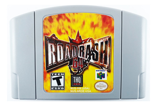 Cartucho Nintendo 64 Road Rash 64