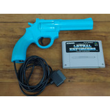 Lethal Enforces P/ Super Famicom Nintendo Japonês C/ Pistola