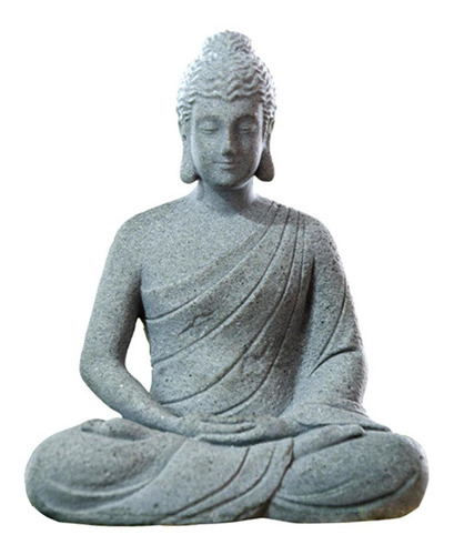 De Buda Rezando Escultura Sentada Decoración Interior Para