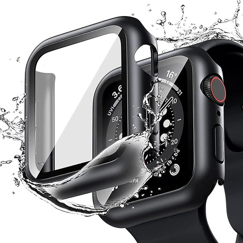 Funda Con Vidrio Protector Compatible Con Apple Watch 2 En 1
