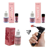 Kit Completo Profissional 2 Henna + Intensificador E Mixer 