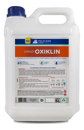 Oirad Oxiklin Higienização De Estofado Premium - 5 L