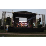 Alquiler Escenario Sonido Iluminación Pantallas Led Y Ballas