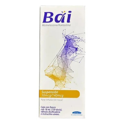 Bai Mometasona \u002F Azelastina Suspension 50mcg\u002F140mcg 18ml | Envío gratis