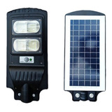 Lampara Solar Led 80w Suburbana Para El Alumbrado Publico