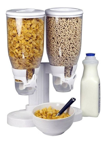 Dispensador De Cereal Doble 6 Litros