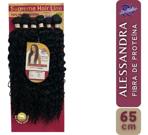 Cabelo Bio Vegetal Cacheado Linha Supreme Hair Alessandra