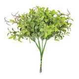 1 Buquê Pick Mini Ficus Folha Artificial Haste Planta Decor