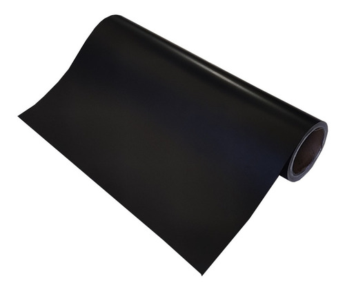 Adesivo Vinil Color Envelopamento Móveis Geladeira 6m X 70cm Cor Preto Fosco-101prefos70c