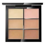 Zfc Paleta De Corrector De 6 Sombras, Paleta De Contorno De