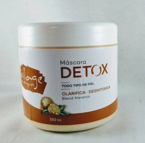 Collage Máscara Detox Blend Naranja X 250