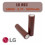 3x Baterias 18650 LG Hg2 3,7v 3000mah 20a