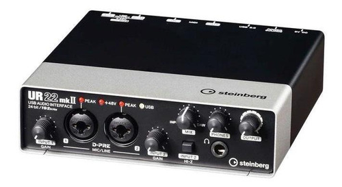 Interfaz De Audio Steinberg Ur22 Mkii 2x2 Usb