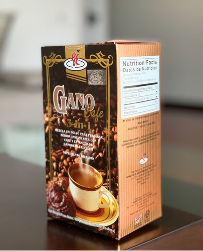 Gano Café 3 En 1 Con Ganoderma Luc - Unidad a $5750