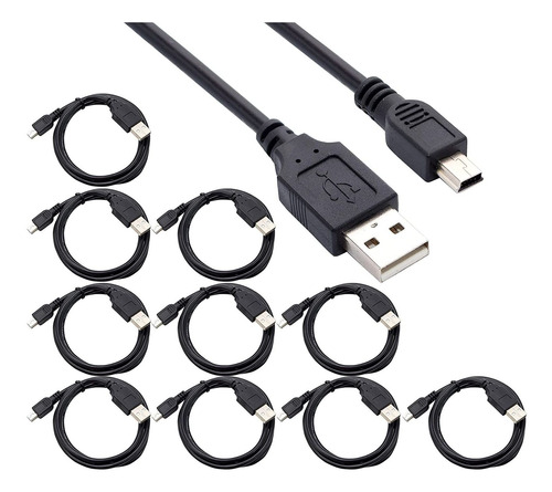 Cable Saitech It Usb A A Mini Usb, 5 Pines/negro