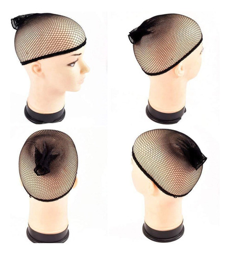 Malla Calada Negra Wig Cap