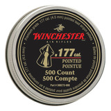 Diabolos Winchester Pointed .177 Tiro Deportivo Cacería Punt