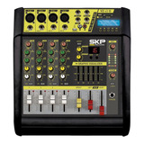 Consola Potenciada Mixer Skp Vz-40 Li Usb 4 Canales 1600w Fx