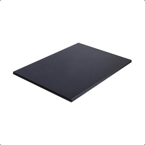 1  Prateleira De Parede 50x35 Madeira Mdf Preto 