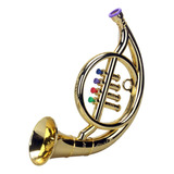 Chifre Infantil Instrumentos Musicais De Sopro De Ouro Ouro