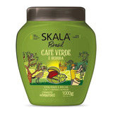 Máscara Creme Tratamento Cabelo Café Verde Pote Skala 1kg