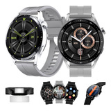 Smartwatch Relógio Inteligente Redondo Homens Ios E Android