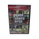 Gta Grand Theft Auto San Andreas Original Playstation 2 Ps2
