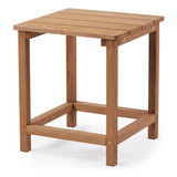 Mesa Auxiliar Adirondack De Madera Para Exteriores, Mesa Aux