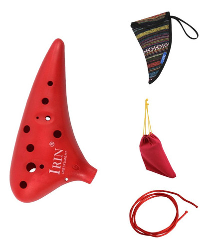 1 Piezas De Instrumentos De Viento De Madera Rojo D