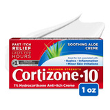 Cortizone-10 Crema Antipicazón De Máxima Fuerza Con Aloe 1oz