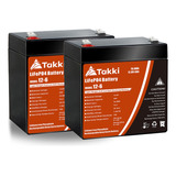 Batería Takki 12v 6ah Lifepo4, Batería De Litio De Ciclo