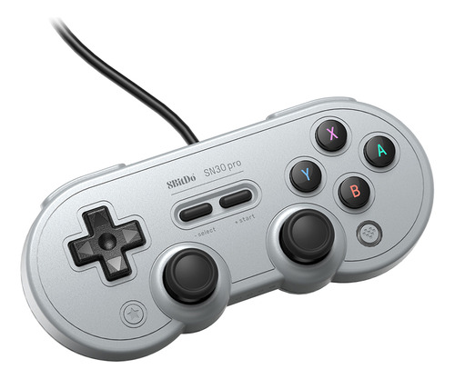 Controlador De Vibração De Gamepad Com Fio Usb 8bitdo Sn30 P