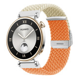 Correa De Reloj Con Hebilla Naranja Para Huawei Watch Gt4
