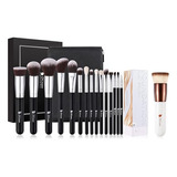 Cepillos De Maquillaje Ducare 15pcs Cepillo De La Base Kabuk