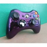 Control Xbox 360 Edición Especial Cromado Morado 