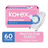 Kotex Protector Diario Cuidado Diario Multiuso X 60 Unidades
