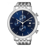 Relógio Masculino  Citizen Prata  Tz20751f