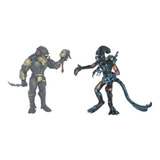 Figuras Alien Lanzador Vs Depredador Maximo