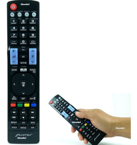 Control Universal Para Television Smart Tv Dvd 3d Ht  Mz