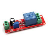 Interruptor De Relé Temporizador Ne555 Ajustable 0-10 S Dc 1