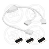 Cable Divisor Splitter Rgb 2 X 1 Tiras Led Blanco 4 Pines