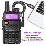 Baofeng Walkie Talkie Baofeng Uv-5r 1800mah Batería Recargab