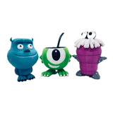 Set Monster Inc Impreso En 3d Incluye Bombilla Dropix3d